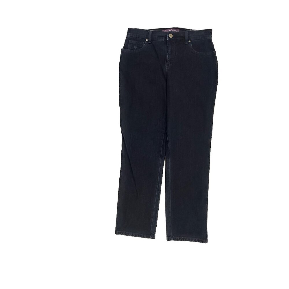 Gloria Vanderbilt New Amanda Women's size 8P Dark Wash Blue Denim Jeans